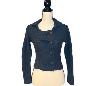 Free People Double Breasted Cardigan Sweater, Size XS